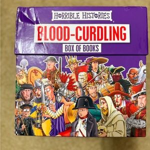 Scholastic Horrible Histories Blood-Curdling Box of Books